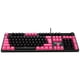 thumbnail image 2 of Teclado Mecánico Gamer OCELOT OGMK04, USB. Color Negro con Rosa. Ocelot Gaming OGMK04, 2 of 2