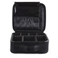thumbnail image 2 of Cosmetic Case Fashion Splash Proof Dual-Layer Portable Makeup Box Toiletry Case, 2 of 9