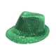 thumbnail image 4 of Sombrero bombín con lentejuelas, gorra de discoteca, accesorio para fiestas, sombreros de vaquera para juegos de rol en la playa al aire libre Verde, 4 of 9