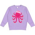 thumbnail image 2 of Inktastic Octopus Ocean Sea Creature Girls Toddler Sweatshirt, 2 of 4