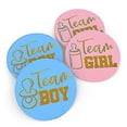 thumbnail image 3 of 48 Pieces Gender Reveal Stickers Games Team Boy Team Girl Perfect, 3 of 4