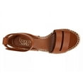 thumbnail image 4 of Franco Sarto Women's Callia Espadrille Wedge Sandal Cognac 7.5M, 4 of 5