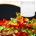 thumbnail image 3 of Contenedores de alimentos a prueba de fugas, frascos de dulces con tapas, tanque de almacenamiento transparente de 8 oz, plástico para galletas, mascotas, nueces, 10 piezas, 3 of 6