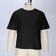 thumbnail image 4 of pstuiky camisetas de hombre, Camiseta deportiva informal de cuello redondo y manga corta para hombre, fina, de color liso, con empalmes y combinable. camisas casuales para hombre l, 4 of 7