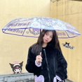 thumbnail image 1 of Kawaii Cartoon Hello Kittys Transparent Umbrella Sanrios Cinnamoroll Automatic Fold Student Long Handle Ins Girl Lovable Gift, 1 of 7