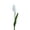 White, variant on Imitation Tulip Artificial Flowers, Lifelike Faux Tulip, Perfect for Spring Weddings, Valentine's Day, Easter, Mother's Day and Elegant Home and Table vase Arrangements, 1 Pcs, 13.8 Inches