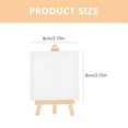 thumbnail image 2 of GETAJGHSD 2Sets Canvas Easel Set Beige Rectangular Diy Painting For Office Use Artists, 2 of 8