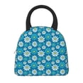 thumbnail image 3 of Naloa Daisies Flowers Print Lunch Bag for Women Men,Insulated Lunch Box for Adult,Reusable Lunch Tote Bag for Work, Picnic or Travel, 3 of 8