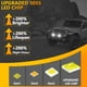 thumbnail image 4 of Luz de trabajo del automóvil Barra de luz LED, luz de trabajo de luz blanca de 5 pulgadas, 100W, 6000K, luz antiniebla impermeable de 12000LM para vehículos todoterreno, camiones, automóviles, ATV, SU, 4 of 8
