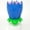 Blue, variant on Happy Birthday Candles — Cake Candles | Safe to Use (No Sparklers or Fireworks) | Party Decoration & Gift | 14 Candles | with Music (red)