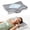 Dark Gray, variant on EDX Standard Square Cervical Pillows Memory Foam for Neck Pain Relief- Removable Cover,Dark Gray
