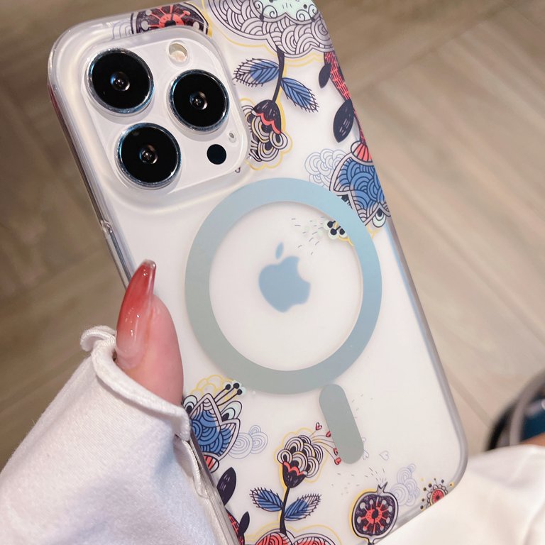 Coque Foonary IPhone 16 Pro Max – Motif Fleur Mignon, Silicone Souple (lot De 2)