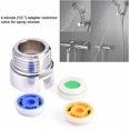 thumbnail image 5 of 2 Pieces Shower Restrictor, Shower Water Flow Restrictor, Shower Restrictor Regulator Flow Regulator Set for Kitchen, Dining Room, Bathroom, 5 of 5