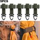 thumbnail image 5 of Guantes Al Aire Libre Cuerda Escalada Hebilla Almacenamiento Campamento Senderismo () Verde, 5 of 6