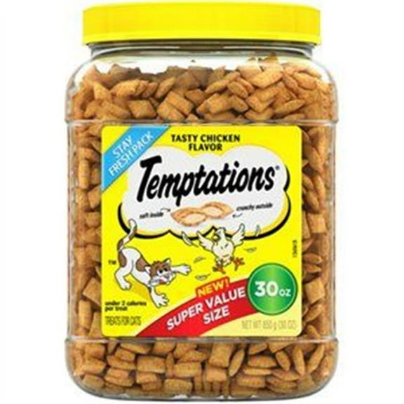 Mars Petcare US 30 oz Temptations Tasty Chicken Flavor Cat Treat