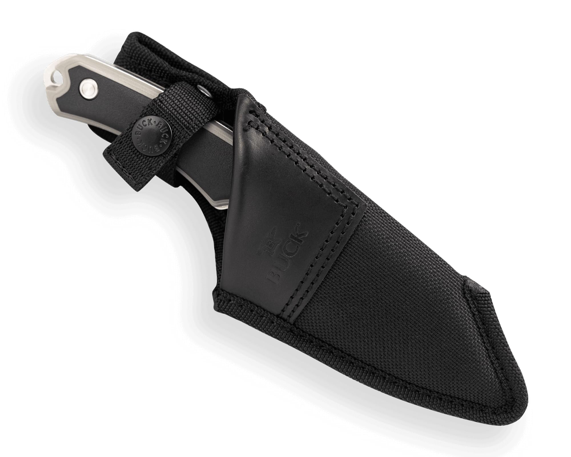 Buck Knives 664 Alpha Hunter Select Fixed Blade Hunting Knife with 420HC Steel, Gray