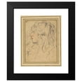 thumbnail image 2 of Jan Cossiers 15x18 Black Modern Framed Museum Art Print Titled - Head of a Young Boy (1658), 2 of 5