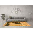 thumbnail image 3 of Ahgly Company Indoor Square Abstract Orange Modern Area Rugs, 7' Square, 3 of 4
