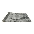 thumbnail image 2 of Ahgly Company Indoor Square Abstract Gray Modern Area Rugs, 3' Square, 2 of 4