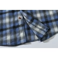 thumbnail image 6 of SSLR Flannel Shirt for Men Long Sleeve Button Down Shirt Plaid Casual Jacket, 6 of 8