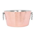 thumbnail image 5 of BirdRock Home Hammered Double Wall Round Beverage Tub - 3 Gallons - Copper, 5 of 7