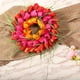 thumbnail image 4 of Guirnalda falsa Tulipán Colgador de puerta Decoración de flores de imitación Artificial para pared de banquete de boda, Naranja, 30 CM Advancent HA9035-01B, 4 of 6
