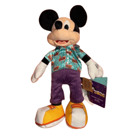 Disney Parks 2026 Mickey Mouse Plush Toy New with Tag