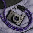 thumbnail image 3 of Mr.stone Climbing Rope Camera Shoulder Strap Micro Single Side Range Camera Accessories for LEICA Q3 Fujifilm xt5 SONY A7C2 Purple 95cm, 3 of 6