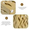 thumbnail image 3 of FRCOLOR  Umbrella Stands Modern Simple Metal Organizer for Entryway Golden, 3 of 8