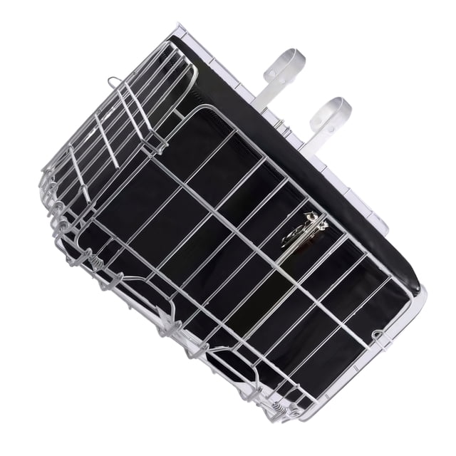 tredstone Lightweight Bike Basket Practical And Waterproof Collapsible And Waterproof silver