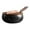 Couvercle en Bois, variante sur GROWTH TANK Poêle Wok 9,45 Po Poignée en Bois Sans Revêtement Wok Chinois pour Cuisine Camping Maison Sans Couvercle