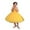 Yellow, variant on Zwiiyzr 1-5T Girls Tulle Dress Embroidery Rhinestone Bowknot Birthday Party Gown Long Dresses Pink
