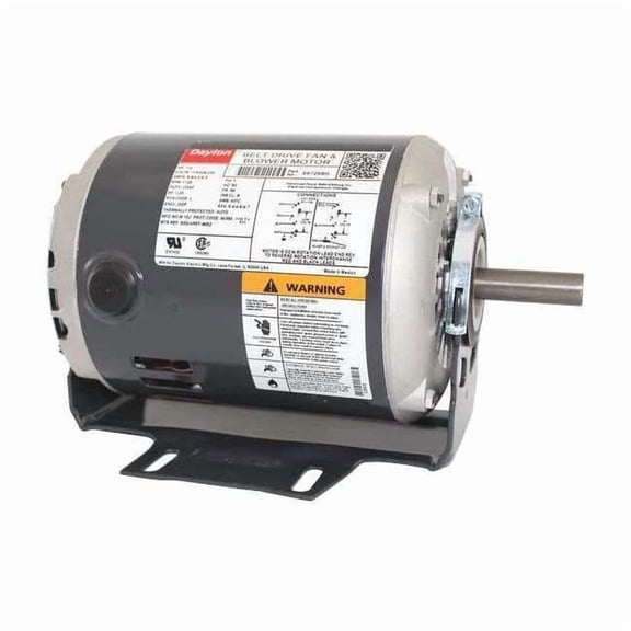 Dayton Motor,1/2 HP,1725 rpm,56,115/208-230V 6K729