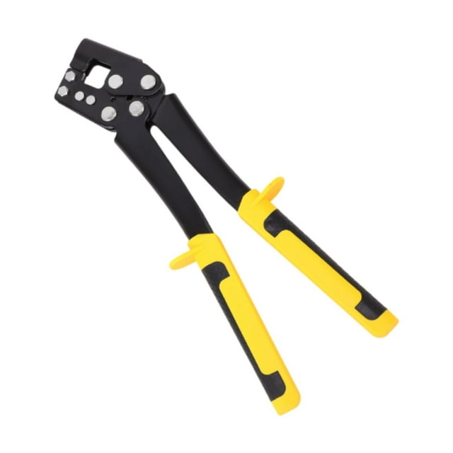Perforadora de rejilla de techo con quilla, alicates para cortar metal, perforadora de rejilla para cinturón, alicates para perforar techos y decorar