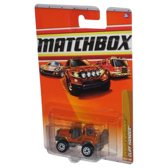 Matchbox Desert Endurance (2009) Cliff Hanger Orange Toy #86/100