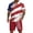 Royal Blue, variant on Men's US 250 Years Anniversary 2 Piece Summer Outfits Casual Patriotic Short Sleeve Button Down Shirt Beach 4th of July Loose Shorts Sets