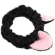 thumbnail image 5 of GOOHOCHY Diadema linda con orejas de gato, diadema de felpa, diadema para lavarse la cara, diadema de maquillaje, 5 of 7