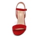 thumbnail image 4 of Sandalia DREAM PAIRS GISELA-1 Tacón Grueso de 9.5 cm en Ante Rojo, 4 of 6