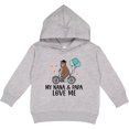 thumbnail image 2 of Inktastic My Nana Papa Love Me Grandchild Toddler Hoodie, 2 of 4