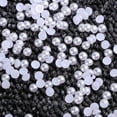 thumbnail image 2 of 2000pcs 4mm Half Round Artificial Pearl Beads Flat Back Pearl for Craft DIY Gift Making (White), 2 of 6