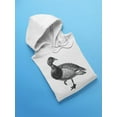thumbnail image 3 of Brant Goose Drawing Hoodie Women -Image by Shutterstock, Female XX-Large, 3 of 4