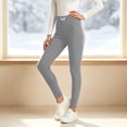 thumbnail image 3 of Stamzod High Waisted Leggings for Women Knit Ribbed Butt Lifting Leggings Fall Winter Stretchy Workout Yoga Pants, 3 of 8
