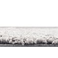 thumbnail image 4 of Rugs.com Jill Zarin Shaggy Chic Collection Rug – 3' 3 x 5' 3 Pepper Gray Shag Rug Perfect For Entryways, Kitchens, Breakfast Nooks, Accent Pieces, 4 of 9