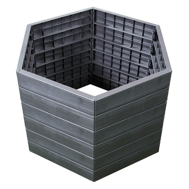 Exaco Hexagonal Raised Garden Bed Planter