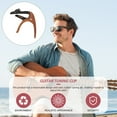 thumbnail image 3 of Guitar Clip Zinc Alloy Tone Modified Clamp Portable Guitar Exquisite Capo, 3 of 8