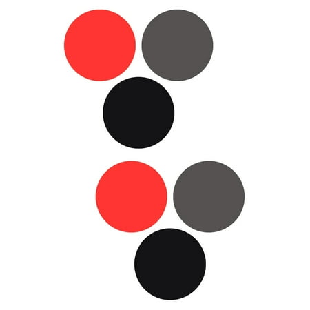 

Raindrops 6 Pcs Oven Mat Heat Resistant Microwave Oven Mat Non Stick Turntable Mat Placemat