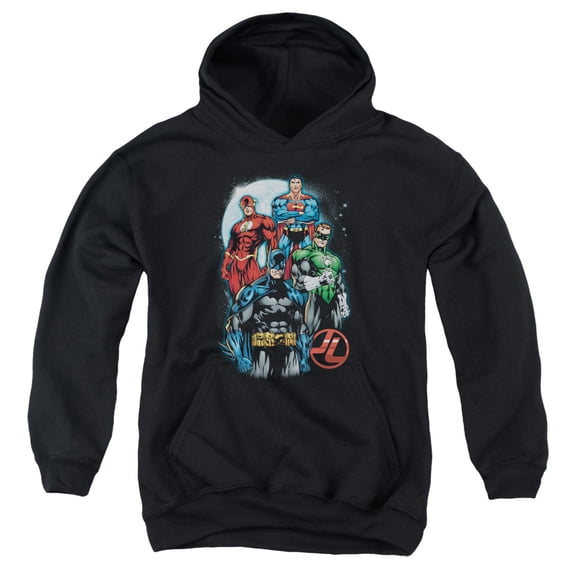 Jla - The Four - Youth Hooded Sweatshirt - Small