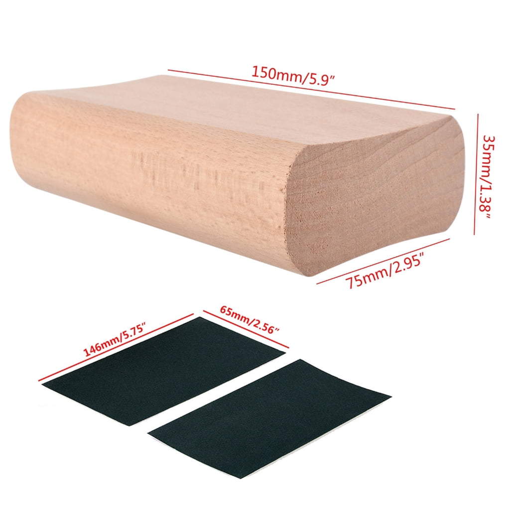 WINDLAND Wood Sanding Block Guitar Fret Leveling Sanding Beam Fret Leveling Luthier Tool