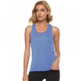 thumbnail image 6 of Baywell Women's Top Sexy Yoga Cross-I-Shirt Women's Yoga Sport Running Tank Top Yoga Shirt Blue M, 6 of 8