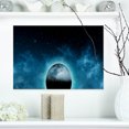 thumbnail image 1 of Moon In the Front of Galaxies - Extra Large Wall Art Landscape, 1 of 3